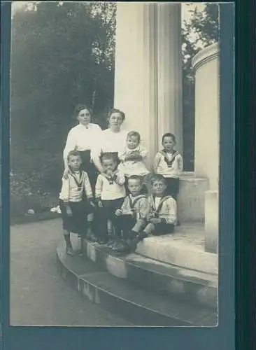 fotograf c. fricke, bad salzuflen, frauen mit kindern (Nr. 8413)