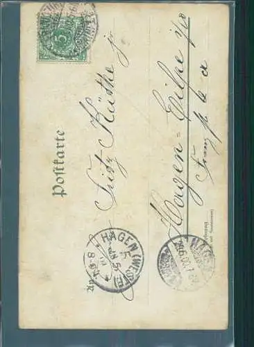 pk nach hagen i. westfalen, brüning, hanau, 1900 (Nr. 8477)