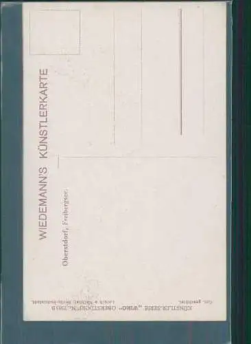oberstdorf, freibergsee, künstlerkarte nr. 2383 (Nr. 8499)