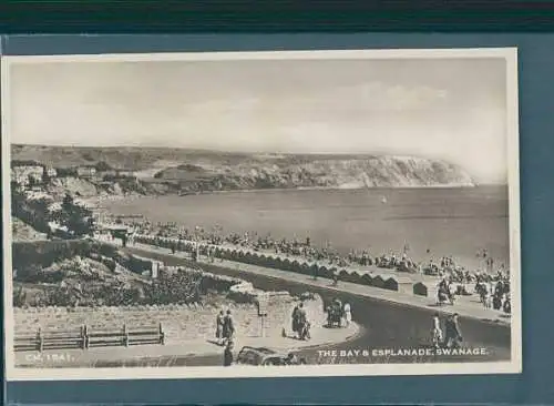 swanage, the bay & esplanade (Nr. 8510)