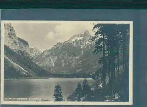 leopoldsteinersee bei eisenerz, 1927 (Nr. 8569)