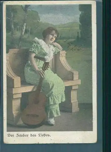 der zauber des liedes, feldpost 1917 (Nr. 8612)