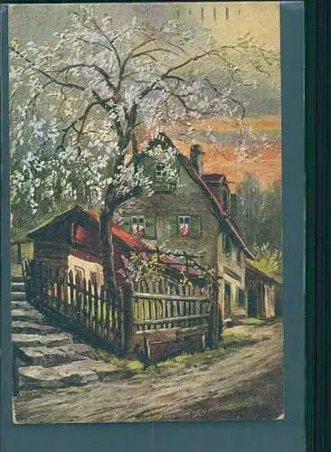 kunstverlag linzen, cassel, 1913, künstlerkarte (Nr. 8614)