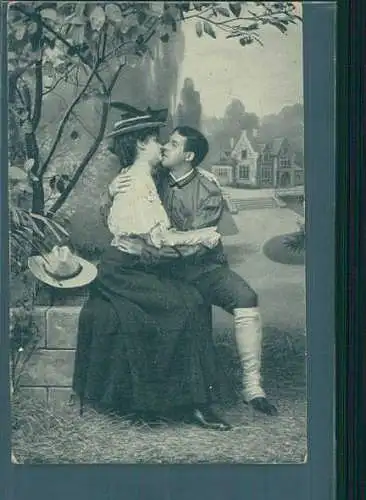 liebespaar, feldpost, 1917 (Nr. 8628)