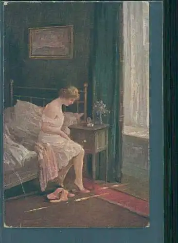 e. schneider, morgentoilette, 1918 (Nr. 8630)