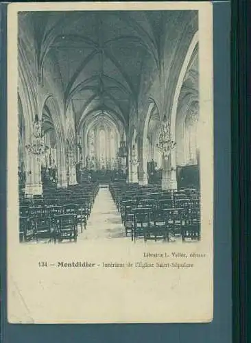 montdidier, interieur de l'eglise saint-sepulcre (Nr. 8653)