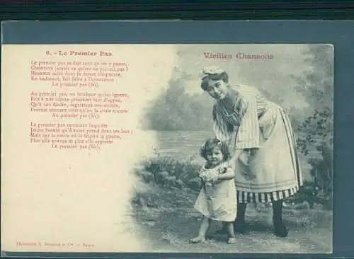 vieilles chansons, le premier pas (Nr. 8674)