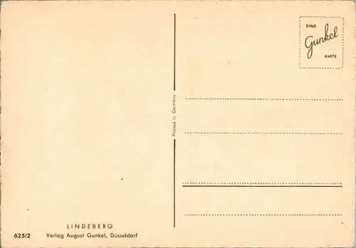 Lustiger Transport, Lindeberg, Gunkel-Karte (Nr. 8681)