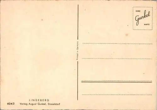 Ich warte auf Nachricht, Lindeberg, Gunkel-Karte (Nr. 8684)