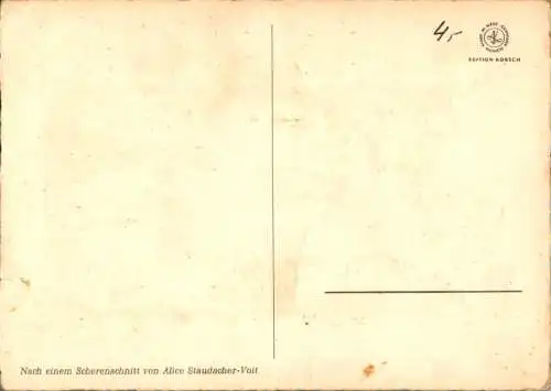 scherenschnitt alice staudacher-voit (Nr. 8690)