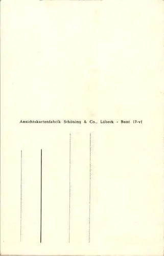 gruß a. bad pyrmont, schöning&co, lübeck (Nr. 8737)