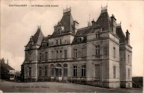 chateauvert, le chateau, p. viloin-gouiet (Nr. 8749)