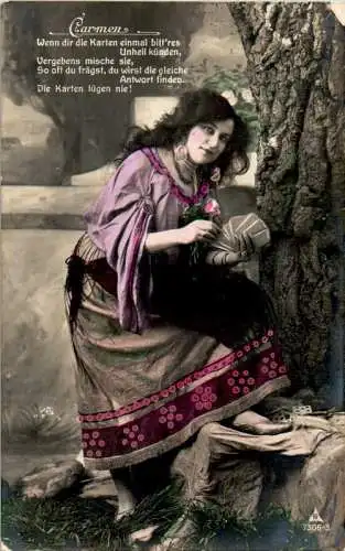 carmen, die karten lügen nie, 1912 (Nr. 8862)