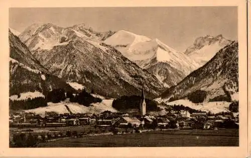 oberstdorf im allgäu v. norden, beschr. 1923 (Nr. 8902)