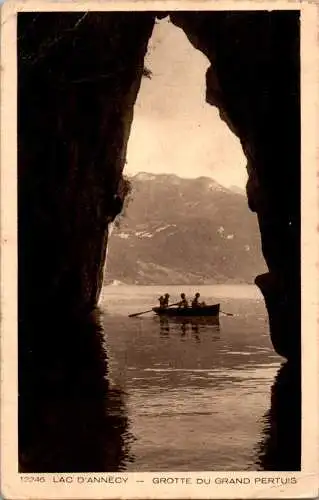 lac d'annecy, grotte du grand pertuis (Nr. 8914)