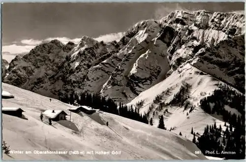 winter am oberahornkaser mit hohem göll (Nr. 8946)