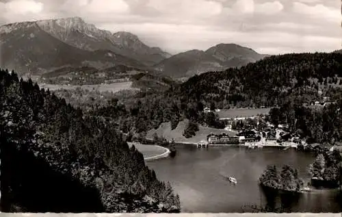 königssee m. blick auf hotel schiffmeister (Nr. 8962)