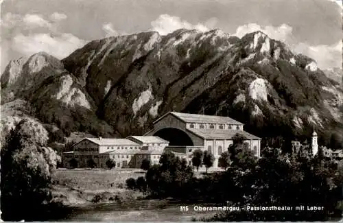oberammergau, passionstheater mit laber (Nr. 9053)
