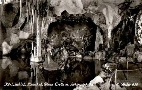 linderhof, blaue grotte (Nr. 9061)