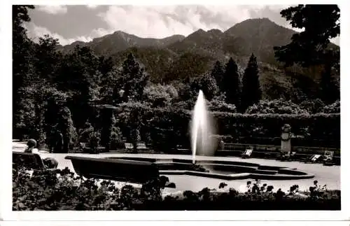 bad reichenhall, kurpark mit blick zum predigtstuhl (Nr. 9064)