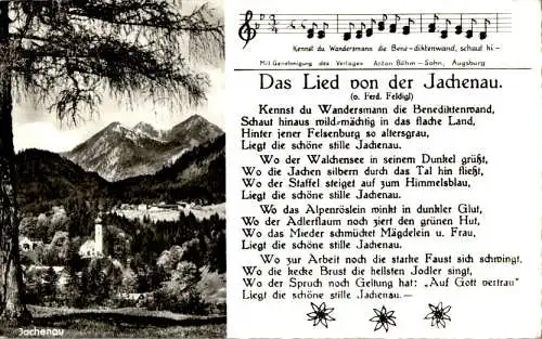 das lied von der jachenau (Nr. 9075)