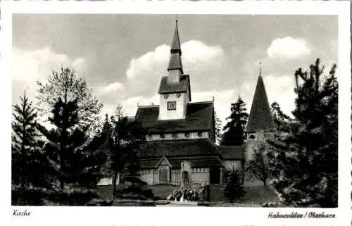 hahnenklee, oberharz, kirche (Nr. 9134)