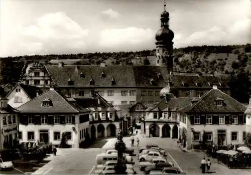 schloß weikersheim mit marktplatz (Nr. 9165)