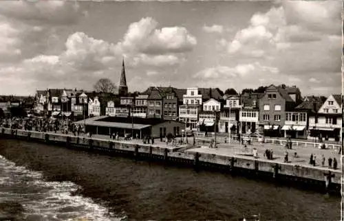 ostseebad travemünde, ostpreußenkai, 1955 (Nr. 9311)