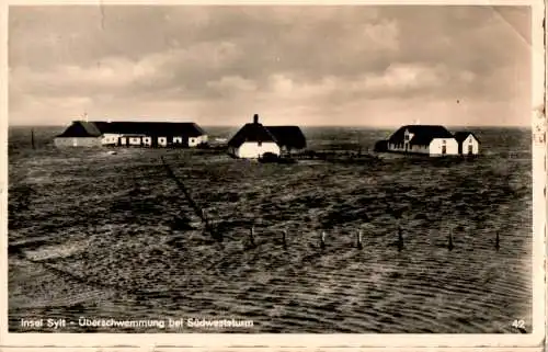 insel sylt überschwemmung bei südweststurm (Nr. 9372)