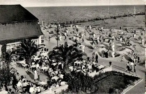 ostseeheilbad grömitz, strandhalle, terrasse (Nr. 9405)