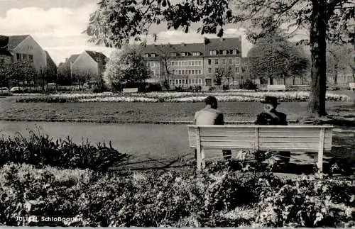 jülich, schloßgarten, kaufhaus am hexenturm (Nr. 9412)