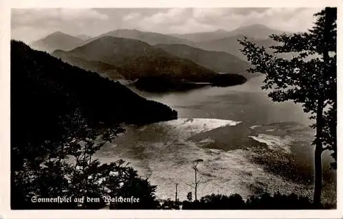 sonnenspiel auf dem walchensee (Nr. 9463)