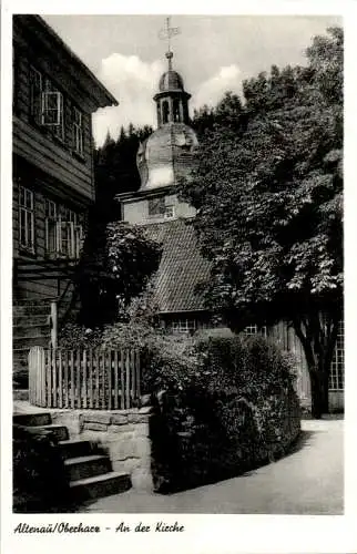 altenau oberharz, an der kirche (Nr. 9479)