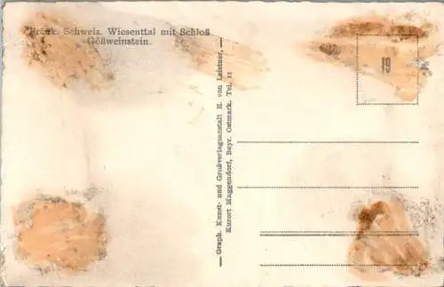 fränkische schweiz, wiesenttal und göttweinstein (Nr. 9514)