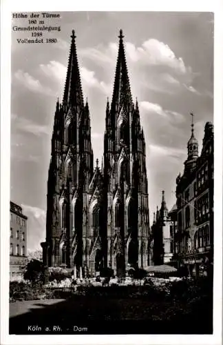 köln dom, grundsteinlegung 1248 (Nr. 9534)