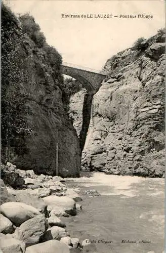 environs du le lauzet, pont sur l'ubaye (Nr. 9554)