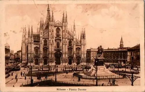 milano, piazza duomo (Nr. 9559)