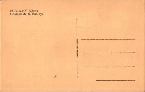 subligny château de la boulaye (Nr. 9562)