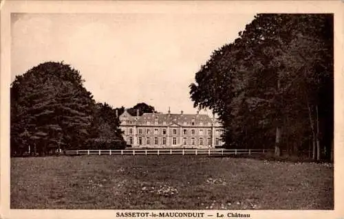 sassetot le mauconduit - le château (Nr. 9566)