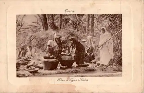 tunisie, scène et types arabes (Nr. 9570)