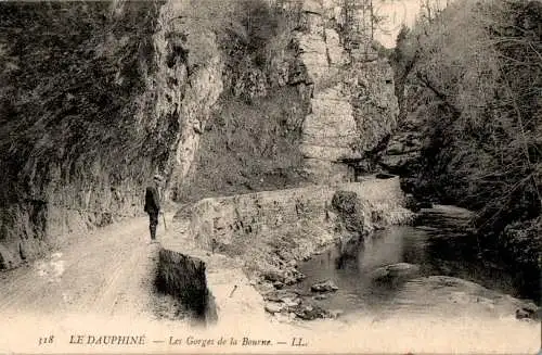 le dauphiné, les gorges de la bourne (Nr. 9575)