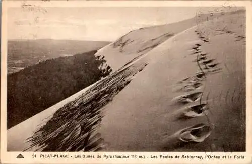 pilat-plage, les dunes de pyla (Nr. 9605)