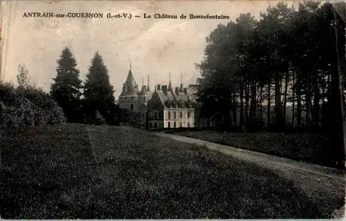 antrain sur couesnon, le château de bonnefontaine (Nr. 9613)