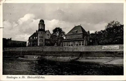 uerdingen am rhein, rheinschlößchen (Nr. 9641)