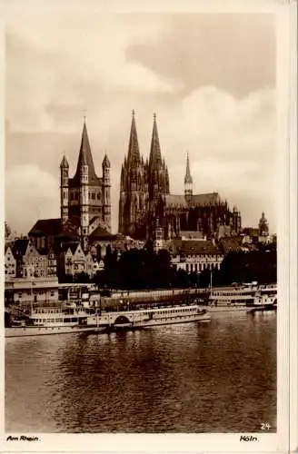 am rhein, köln, dom (Nr. 9654)