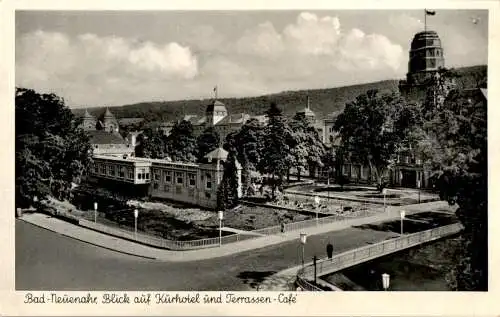 bad neuenahr, blick auf kurhotel und terrassencafe (Nr. 9672)