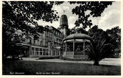 bad neuenahr, partie vor dem kurhotel (Nr. 9675)