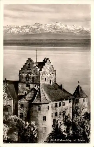 schloß meersburg mit säntis (Nr. 9704)