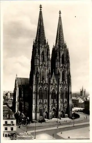 köln am rhein, dom westseite (Nr. 9711)