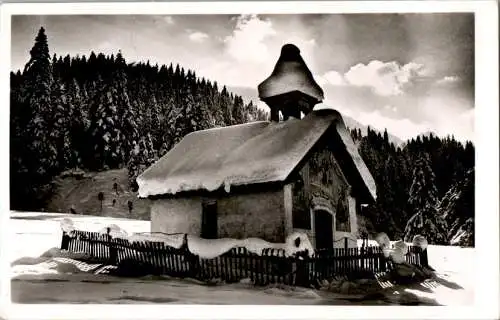 kapelle bei gasthaus elmau, post klais (Nr. 9854)